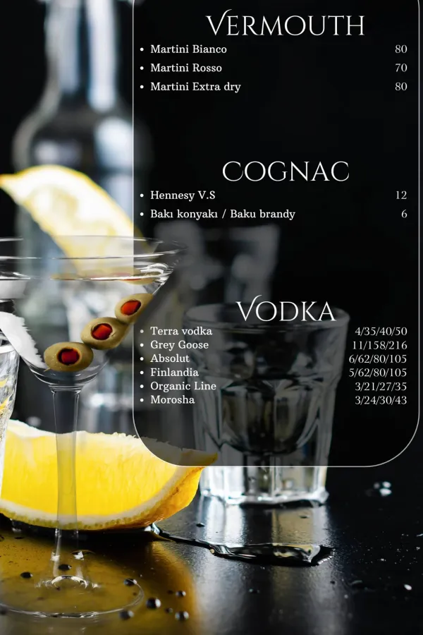 Alba Hotel | Alba Terrace | Drinks