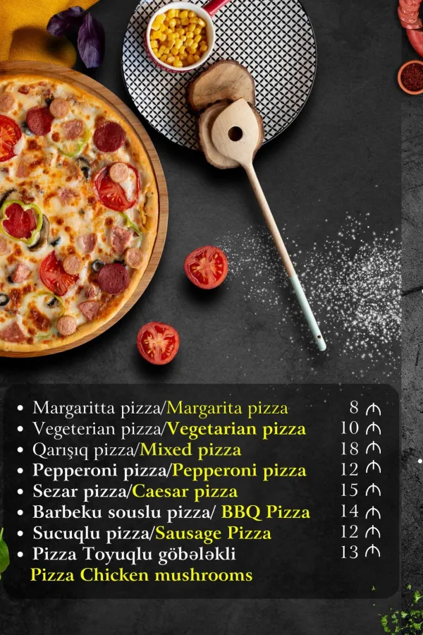 Alba Hotel | Alba Terrace | Fast Food and Pasta