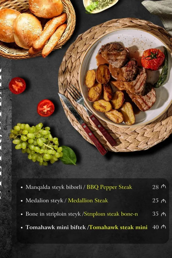 Alba Hotel | Alba Terrace | Mangal and Steak