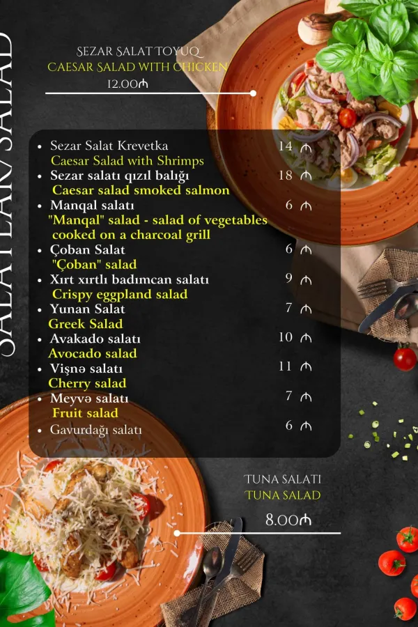 Alba Hotel | Alba Terrace | Soup and Starters